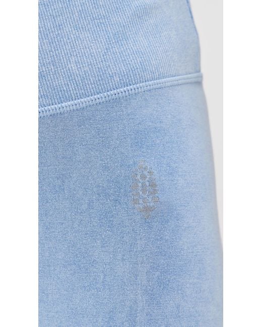 Fp Movement Blue Go To Smooth Flare Leggings
