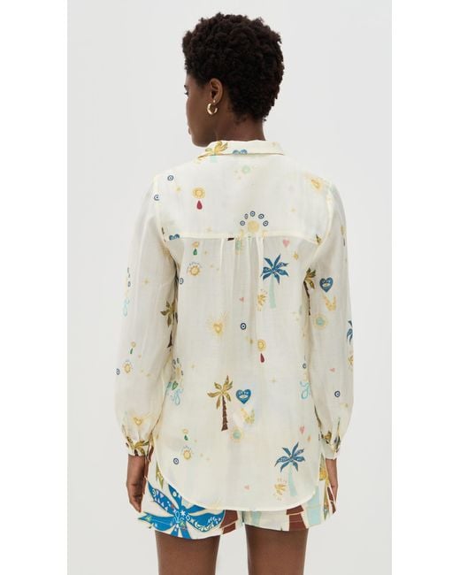 Never Fully Dressed White Charm Miley Shirt