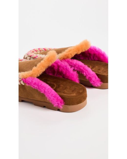 Mou Multicolor Winer Bio Overstitching Slides