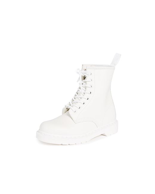 dr martens white mono 1460
