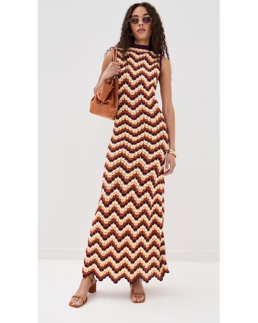 Escvdo White Amazonas Maxi Dress