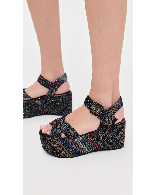 Missoni Black Julia Sandals