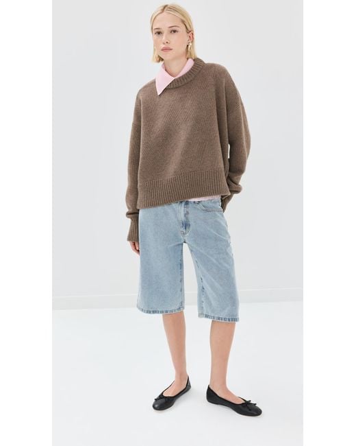 Nackiyé Brown Avalanche Sweater