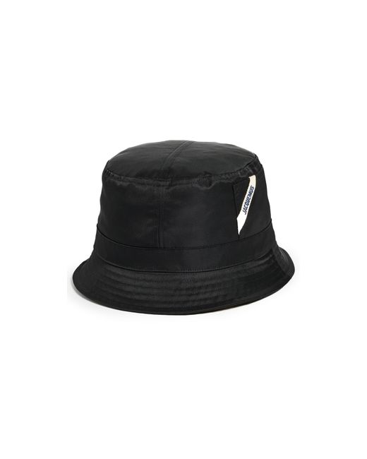 Jacquemus Black Le Bob Ovalie Hat
