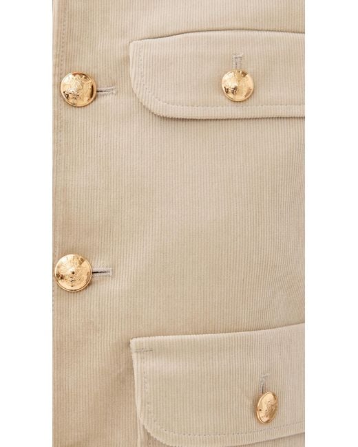 Nili Lotan Natural Chamonix Corduroy Jacket