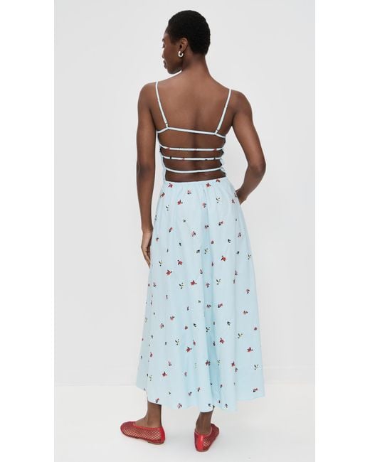 Solid & Striped Blue The Delta Dress