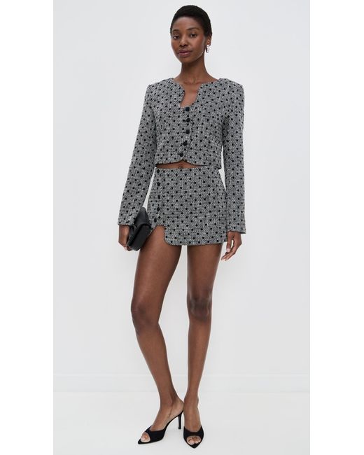 Amanda Uprichard Black Puzzle Jacket