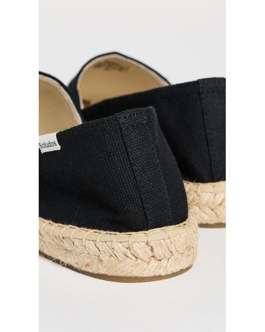 Soludos Black The Original Dali Espadrilles