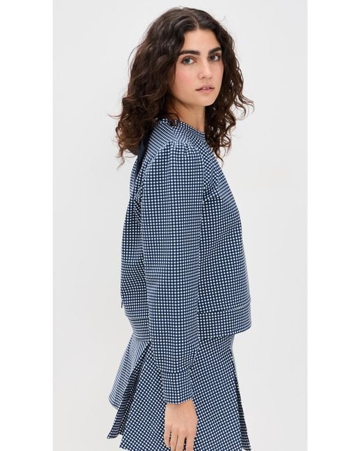 Addison Bay Blue Beta Bow Pullover