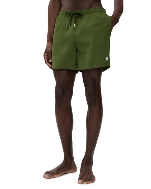 Bather Green Solid Swim Trunks 5.5 for men