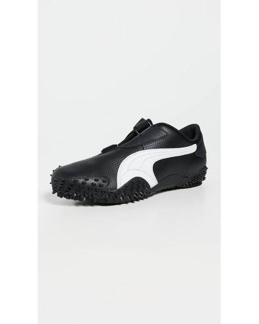 PUMA Black Mostro Perforated Sneakers
