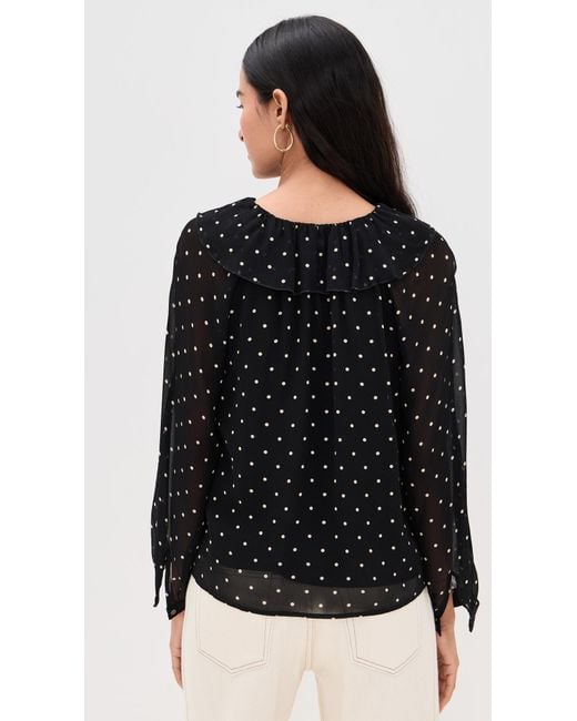 Rails Black Honora Top