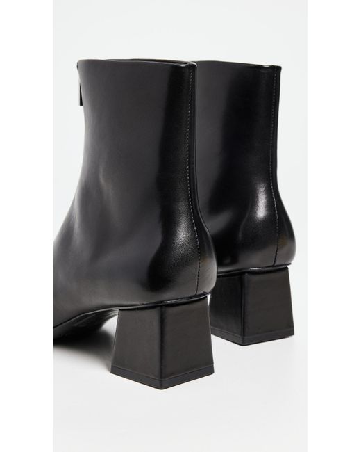 Jonathan Simkhai Black Ryder Leather Zip Front Boots