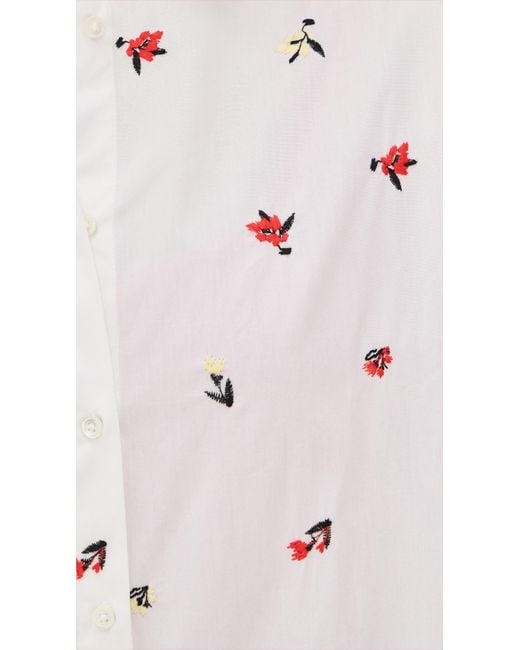 Solid & Striped White The Obert Top