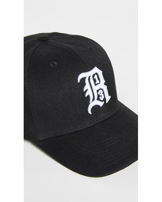 R13 Black Baseball Cap