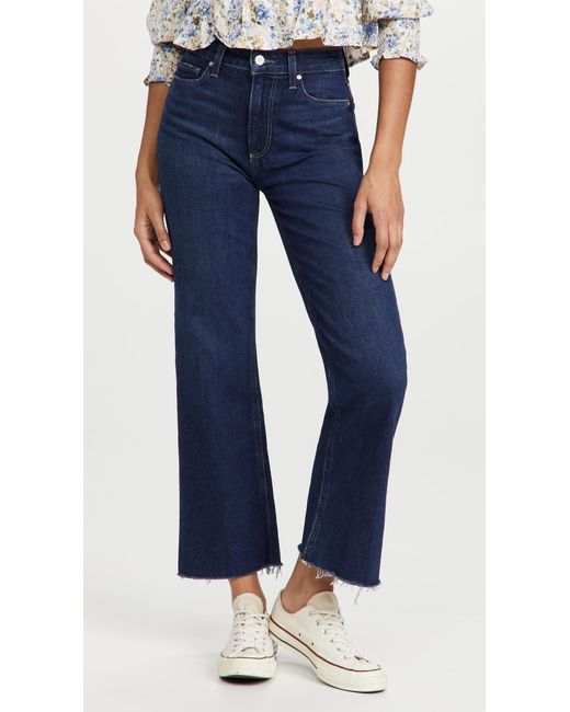 PAIGE Denim Leenah Ankle Jeans in Blue 