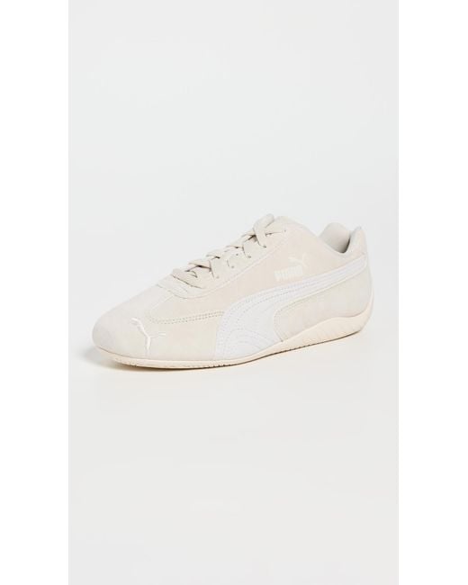 PUMA White Speedcat Og Sneakers Alpine Snow