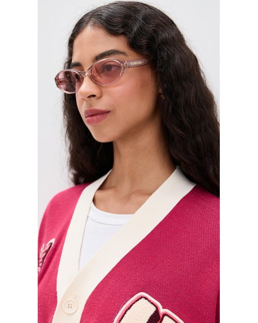 Quay Black Aura Points Sunglasses
