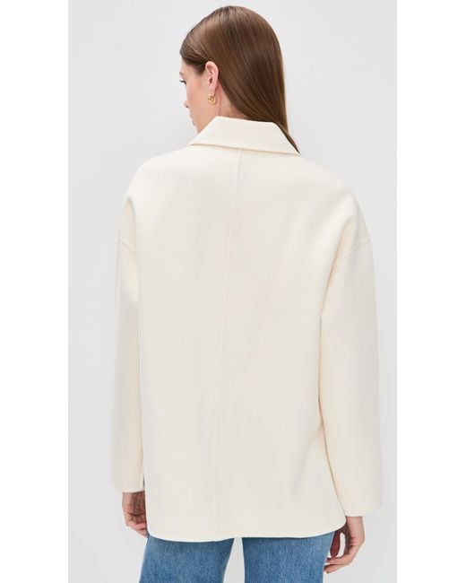 Anine Bing White Luca Jacket