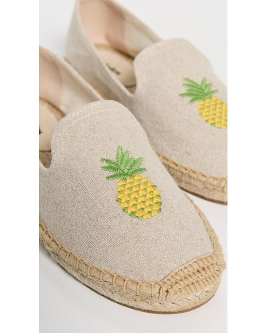 Soludos White The Smoking Espadrilles