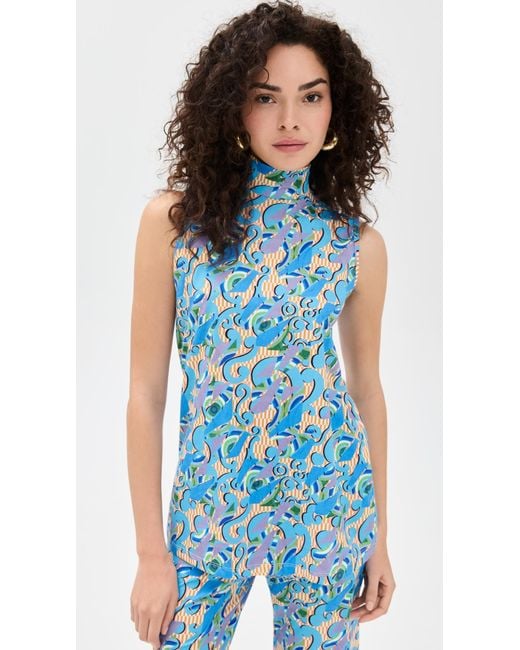 De Loreta Blue Jubileo Top