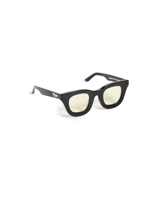 Wisdom Black Frame 3 Sunglasses