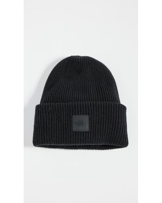 The North Face Black Urban Patch Beanie for men