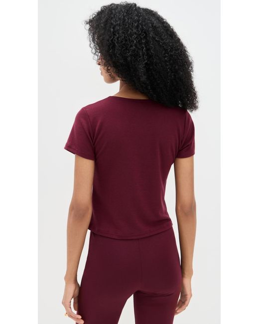 Le Bos Red Eloise Tee
