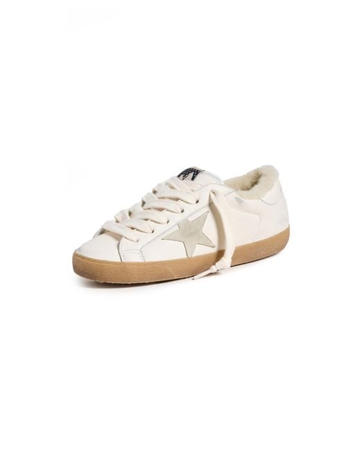 Golden Goose Women's White Super Star Puffy Nappa Upper And Heel