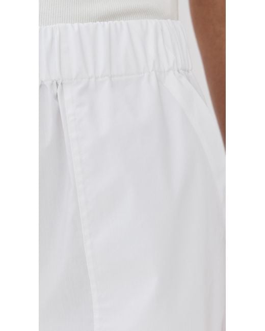 Jonathan Simkhai White Arden Pull On Pants