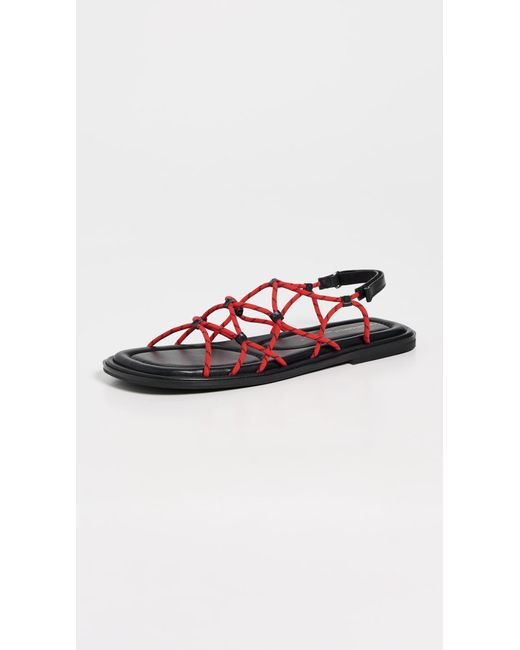 INTENTIONALLY ______ Red Lychee Sandals