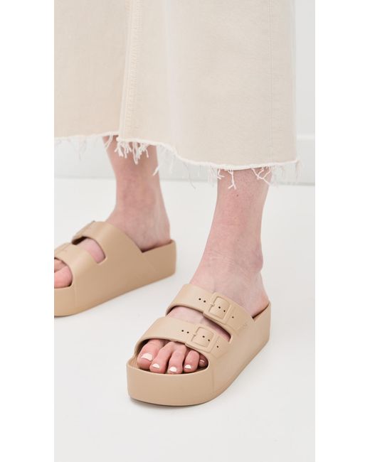 FREEDOM MOSES Multicolor High Platform Slides