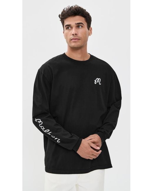 Malbon Golf Black Gorse Tee for men