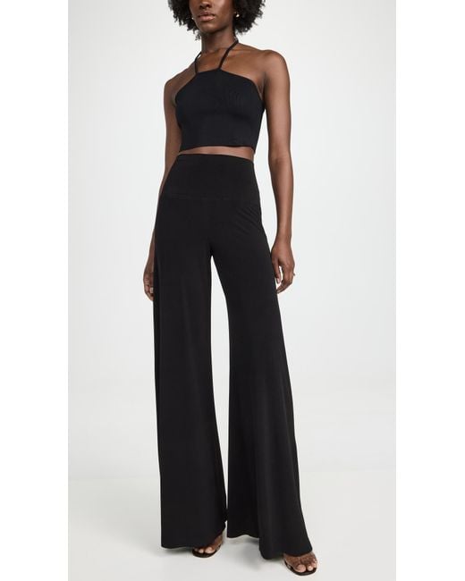 Norma Kamali Black Elephant Pants