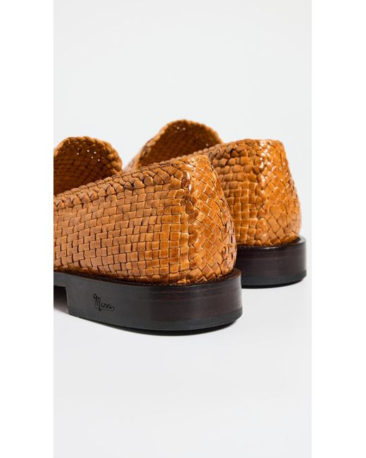 Marni Orange Loom Slip On Loafers for men
