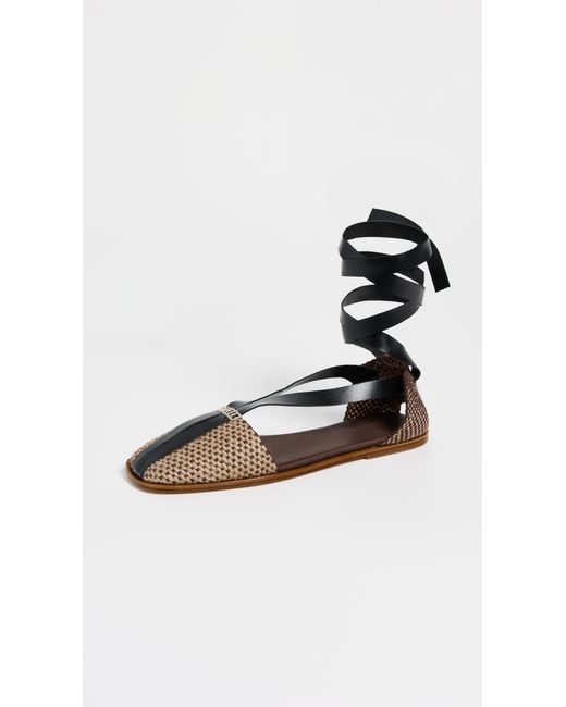 Hereu Black Algoda Sandals