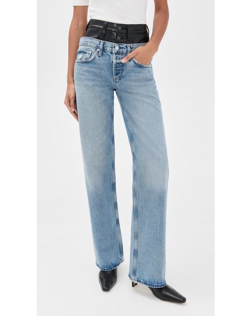 Agolde Blue Elson Jeans