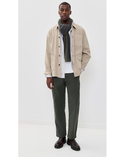 Fair Harbor Natural Seaport Chore Jacket for men