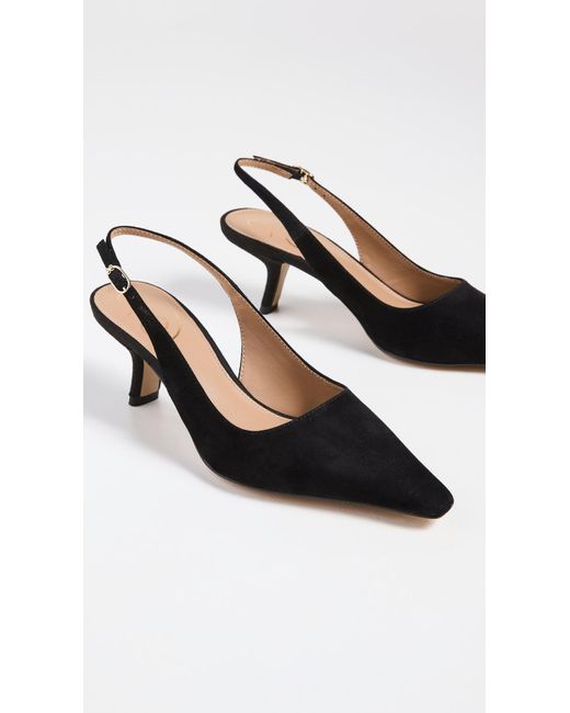 Sam Edelman Black Bianka Slingback Pumps