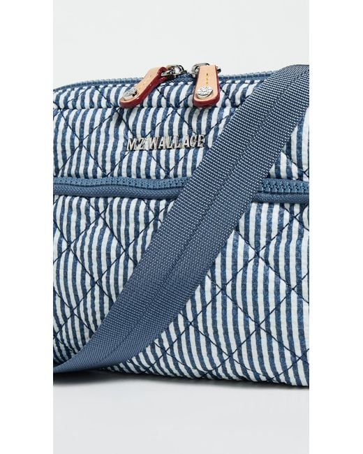 MZ Wallace Blue Small Metro Camera Bag
