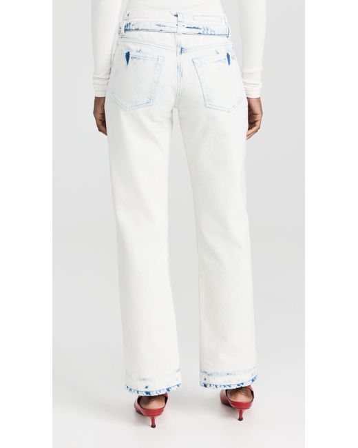 Proenza Schouler White Ellsworth Jeans