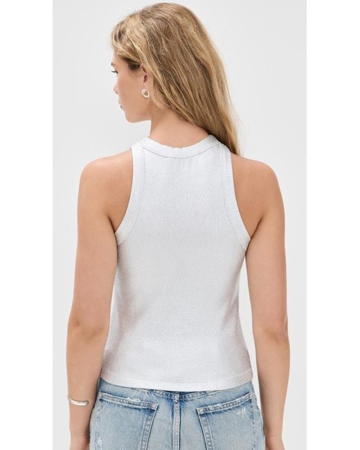 Ba&sh White Shadey T Shirt