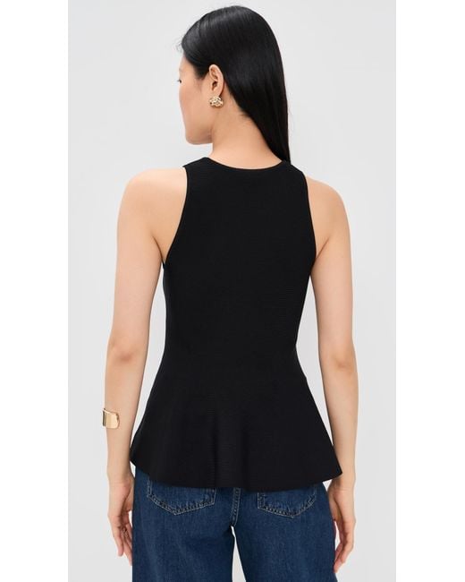 Line & Dot Black Amina Top