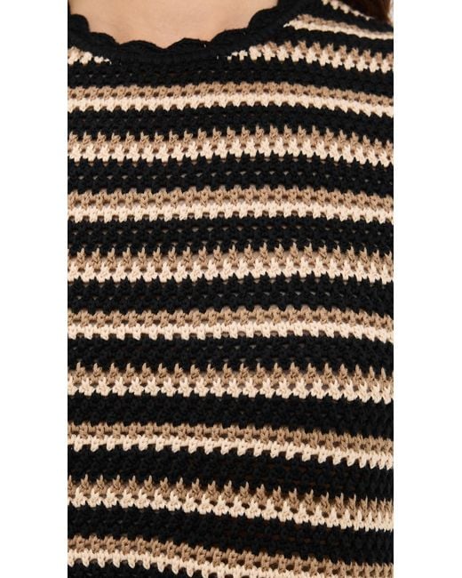 Rails Black Hazel Top