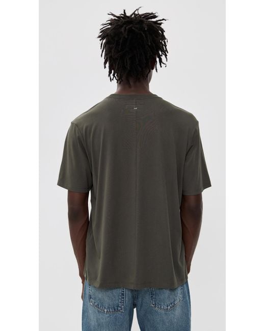 Rag & Bone Black Classic Tee for men