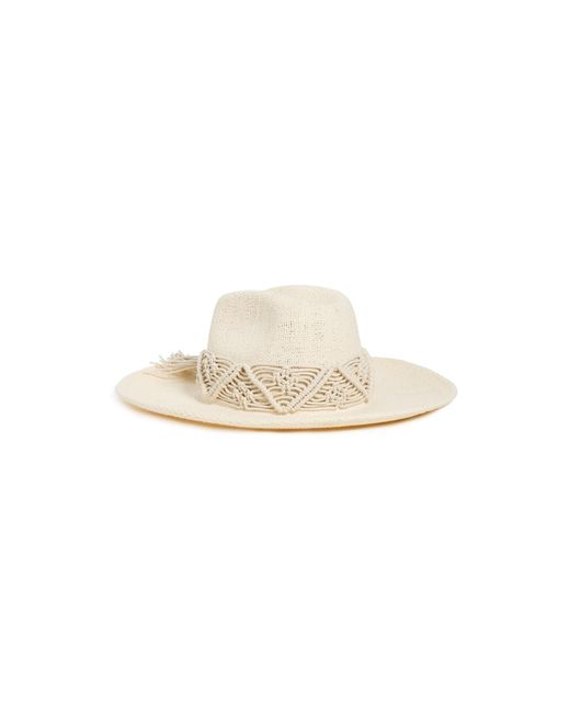 Brixton White Matteo Straw Hat