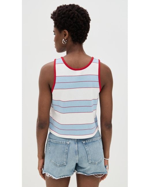 Re/done Multicolor Bama Tank