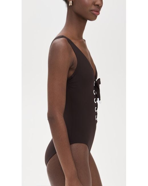 Karla Colletto Black Lulu One Piece