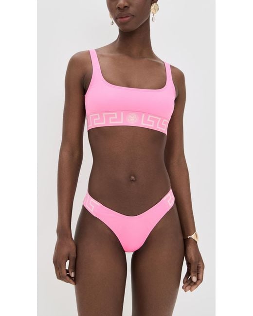 Versace Pink Bikinis