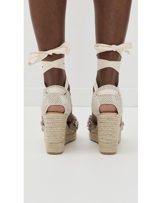 Manebí White Valenciana Gem Wedges